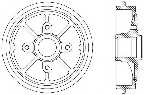 OPEN PARTS BAD9070.30
