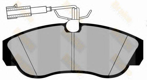 BRAKE ENGINEERING PA1283