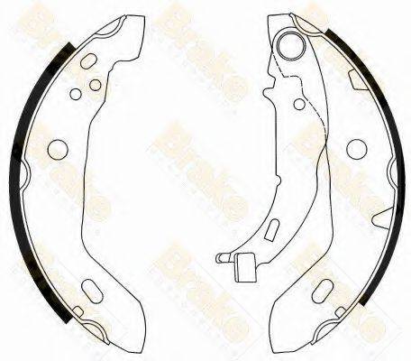 BRAKE ENGINEERING SH2511