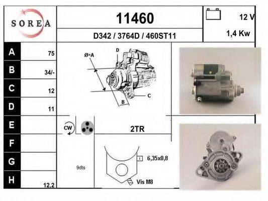 LETRIKA AHS158 Стартер