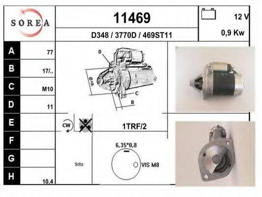 DA SILVA 040648 Стартер