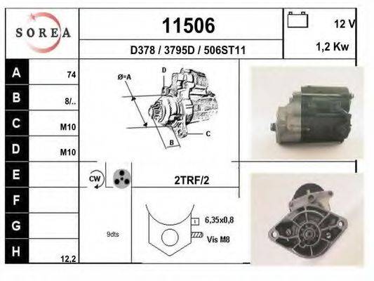 DA SILVA 040502 Стартер
