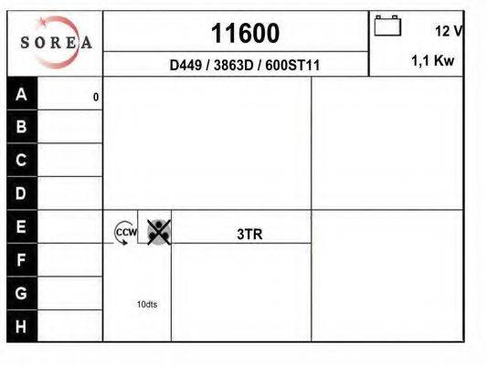 EAI 11600 Стартер