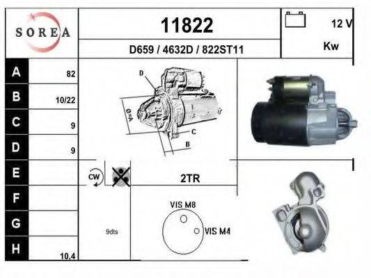 REMY 1108770 Стартер