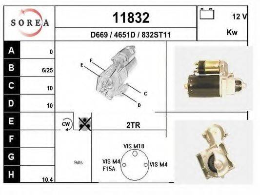 REMY 323300 Стартер