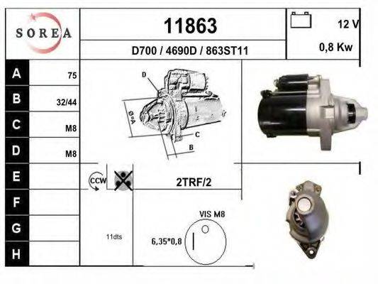 EAI 11863 Стартер