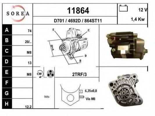 DA SILVA 041005 Стартер