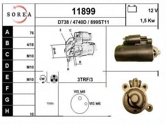 HELLA CS1070 Стартер