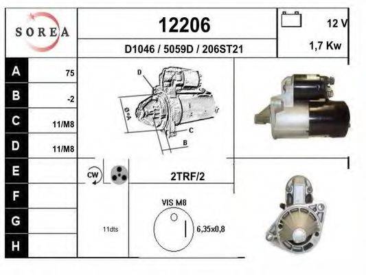 HELLA CS1504 Стартер
