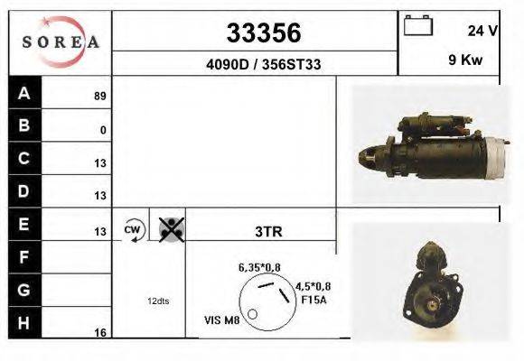 EAI 33356 Стартер