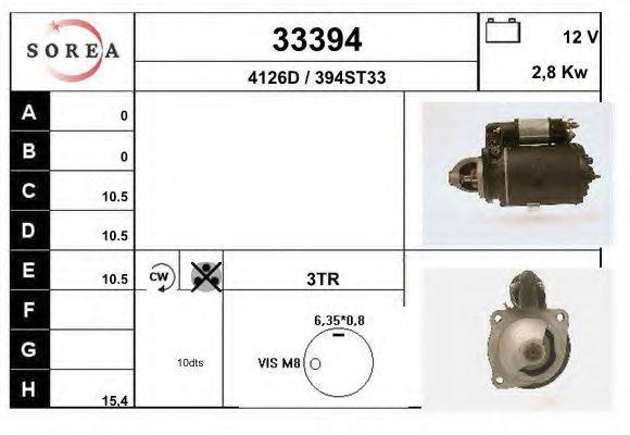 LUCAS ELECTRICAL 26519 Стартер