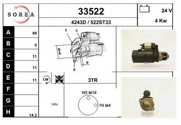 EAI 33522 Стартер