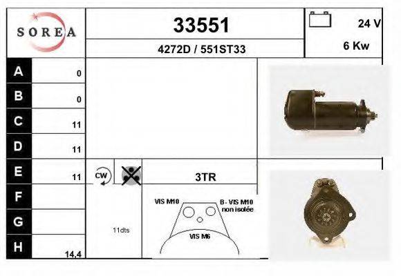 EAI 33551 Стартер