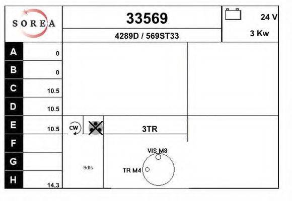 EAI 33569 Стартер