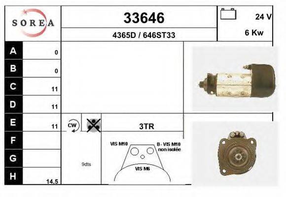 EAI 33646 Стартер