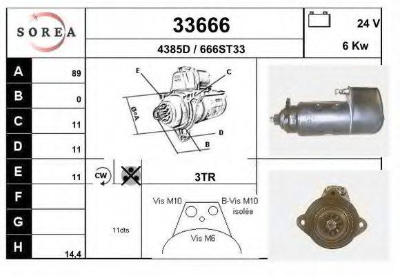 EAI 33666 Стартер