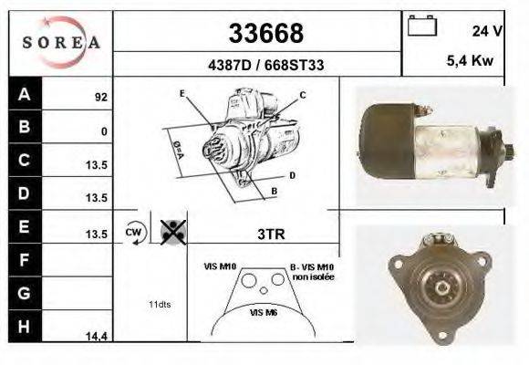 EAI 33668 Стартер