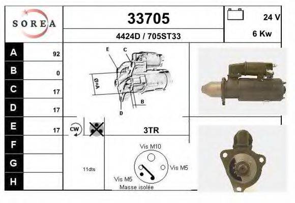 EAI 33705 Стартер