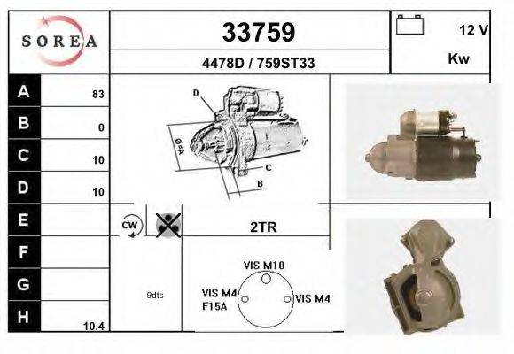 EAI 33759 Стартер