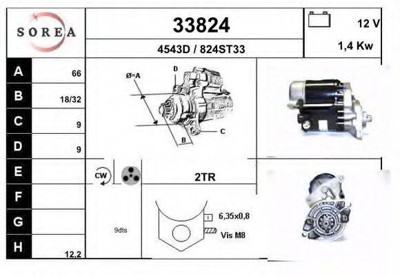 ELSTOCK 25486 Стартер