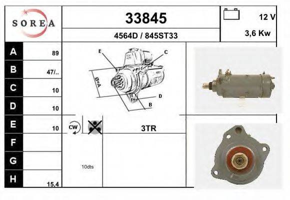 EAI 33845 Стартер