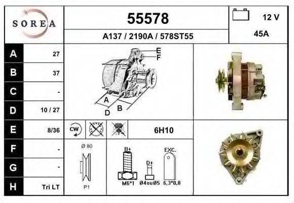 DA SILVA 01404 Генератор
