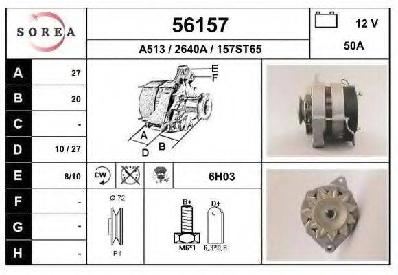 VALEO 433075 Генератор