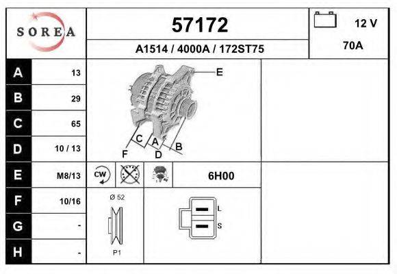 DA SILVA 03527 Генератор