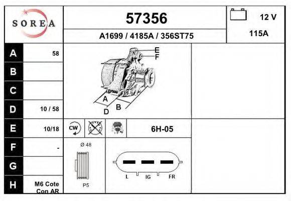 SNRA RO8038 Генератор