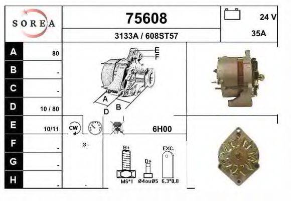 VALEO 9AL3776 Генератор