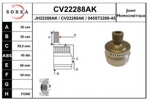 EAI CV22288AK