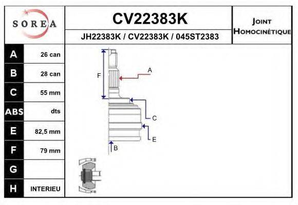 EAI CV22383K