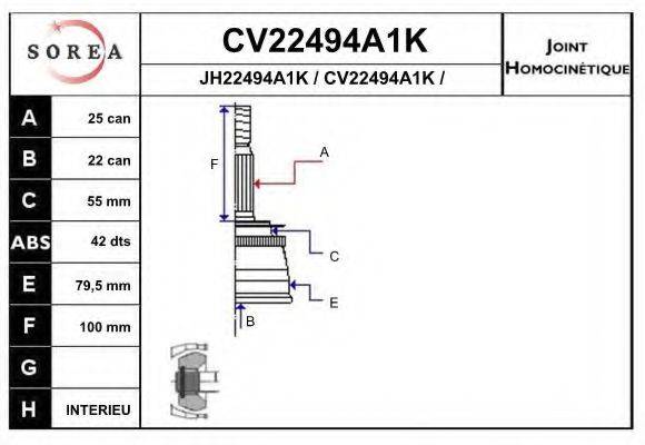 EAI CV22494A1K