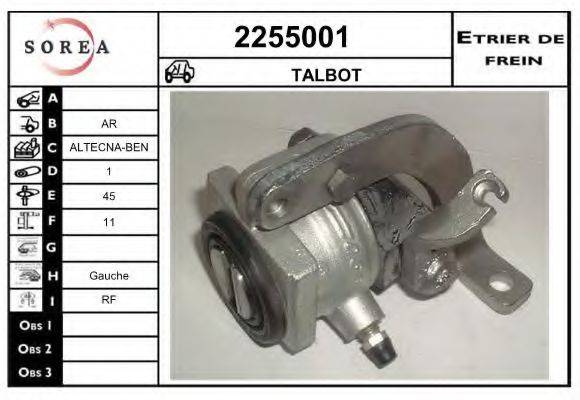 EAI 2255001 Гальмівний супорт