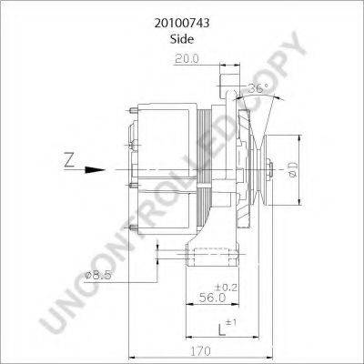 PRESTOLITE ELECTRIC 20100743