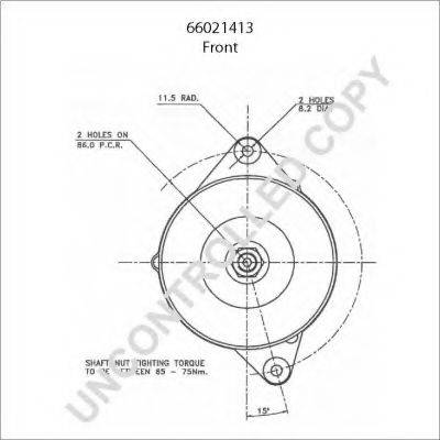 PRESTOLITE ELECTRIC 66021413