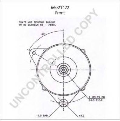 PRESTOLITE ELECTRIC 66021422