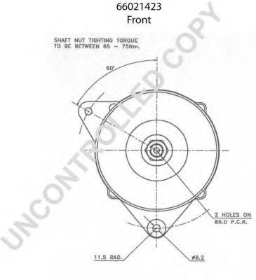 PRESTOLITE ELECTRIC 66021423