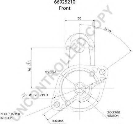 PRESTOLITE ELECTRIC 66925210