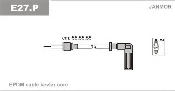 QUINTON HAZELL XC1301 Комплект дротів запалювання