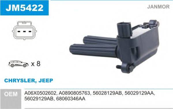 INNOCENTI 12440 Котушка запалювання