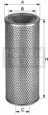 WIX FILTERS 51654 Фільтр, Гідравлічна система приводу робочого обладнання