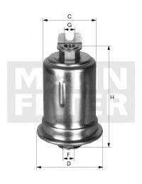 WIX FILTERS 33500 Паливний фільтр