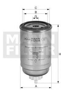 WIX FILTERS 33722 Паливний фільтр