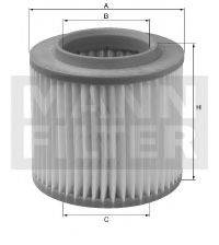 MANN-FILTER C1237 Повітряний фільтр