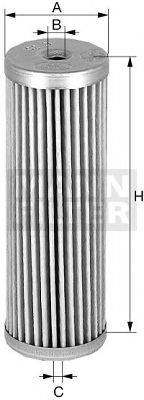 MANN-FILTER C443 Повітряний фільтр