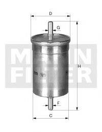 WIX FILTERS 33160 Паливний фільтр
