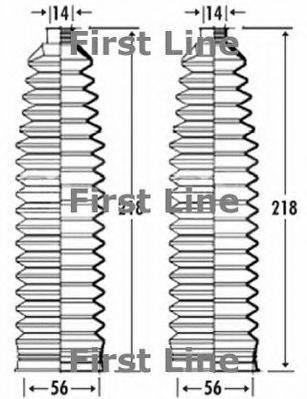 GENERAL MOTORS 1609132 Пильовик, рульове управління