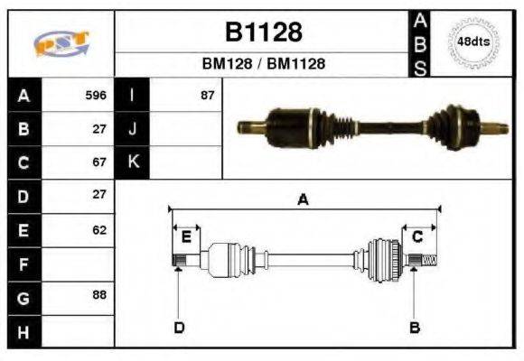 SNRA B1128
