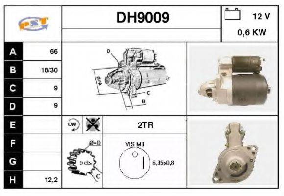 SNRA DH9009